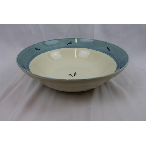 18 - Poole Pottery Large Salad/Pasta Serving Bowl, diameter is 12 and 1/2'' inches ( 32cm)