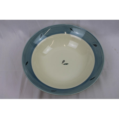 18 - Poole Pottery Large Salad/Pasta Serving Bowl, diameter is 12 and 1/2'' inches ( 32cm)