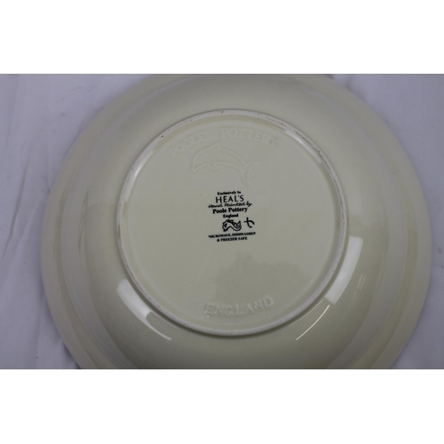 18 - Poole Pottery Large Salad/Pasta Serving Bowl, diameter is 12 and 1/2'' inches ( 32cm)