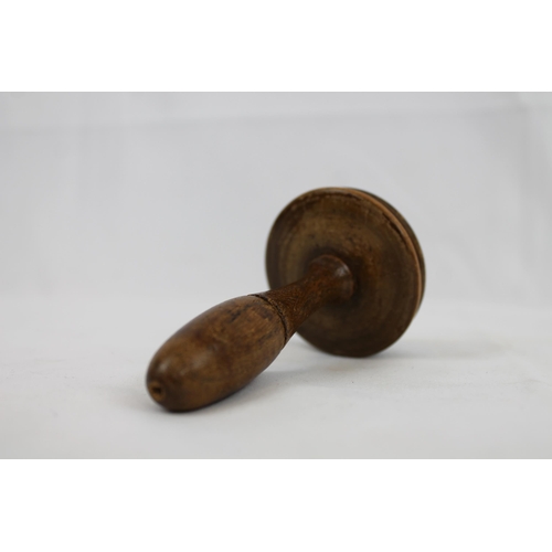 7 - 19th Century Victorian Wooden Darning Mushroom , 11cm