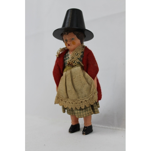 56 - Vintage Welsh Doll in Authentic Costume