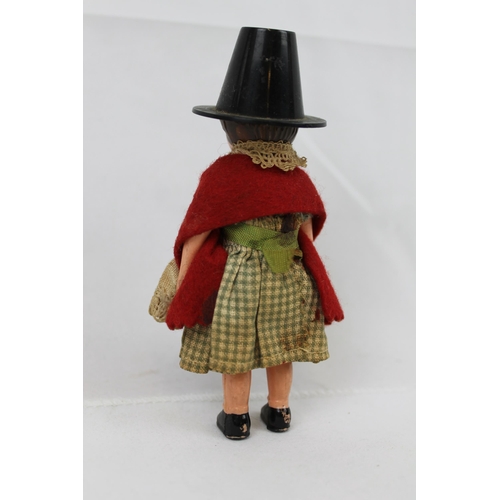 56 - Vintage Welsh Doll in Authentic Costume