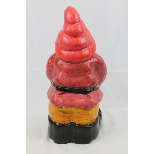 64 - Garden Gnome Statue , 36cm tall