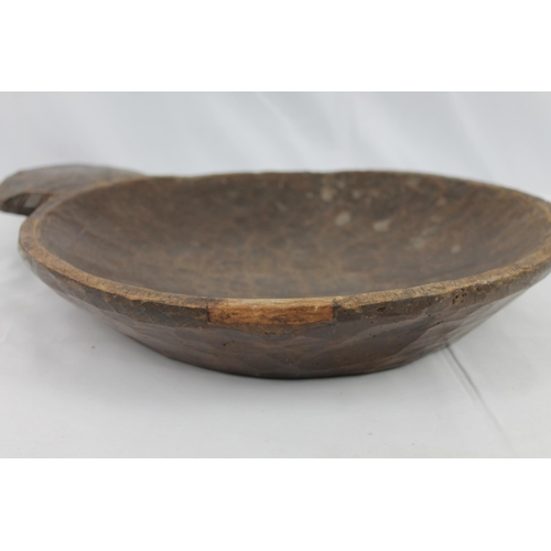 131 - Large Wooden Bowl , 33 cm in diameter