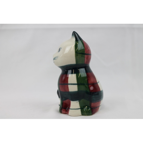 142 - Quail Pottery Seated Cat Porcelain Figurine