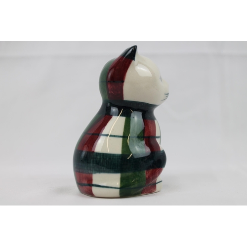 142 - Quail Pottery Seated Cat Porcelain Figurine