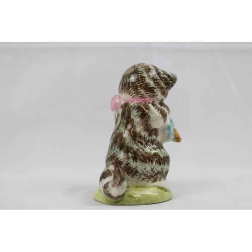 144 - Royal Albert Beatrix Pottery Figurine of a Cat in a Mint Con...