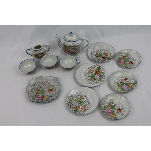 154 - Vintage Hand painted Porcelain Tea/Coffee Set