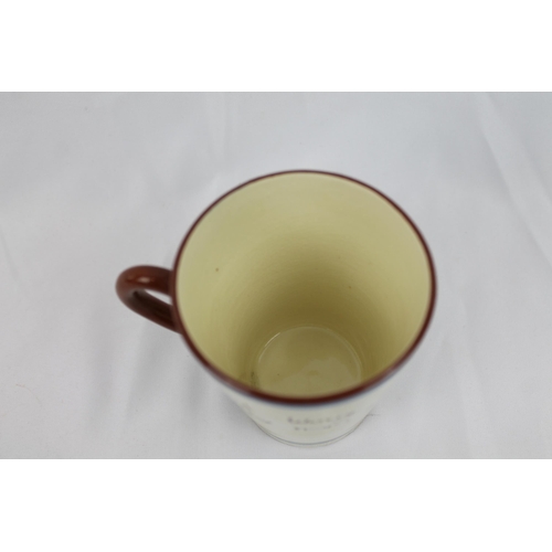 155 - Vintage Mottoware Torquay Pottery Devon Cottage Mug