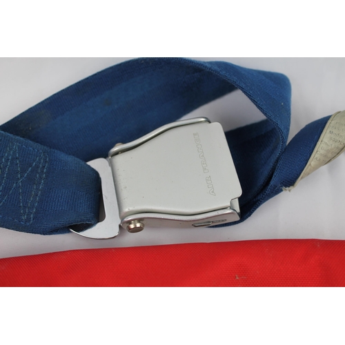 159 - Aero Design,Air France High Quality Shoulder Bag Made out of Genuine Airplane Seat Belts and Safety ... 