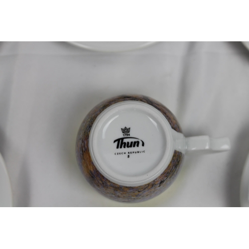 160 - Thun Czech Porcelain Coffee Set, Mint Condition