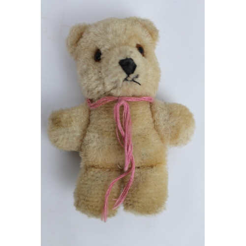 183 - 1970's Miniature Pure Wool Stuffed Teddy Bear