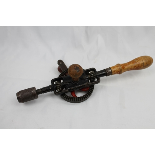 239 - Antique 19th Century Hand Drill, Still in perfect working order