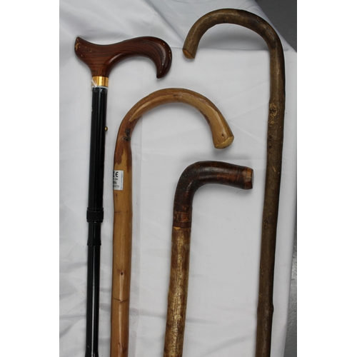 245 - Four Walking Sticks