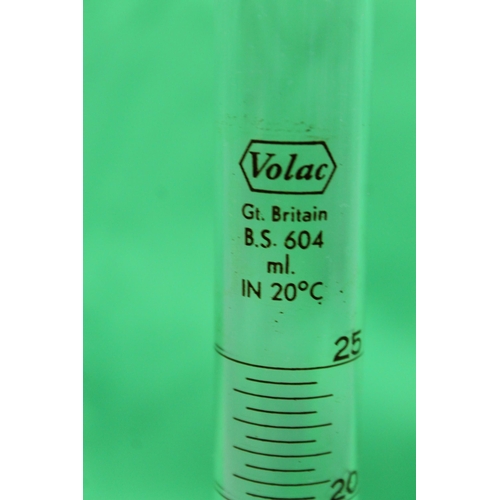 265 - Vintage Volac Glass Measuring Cylinder