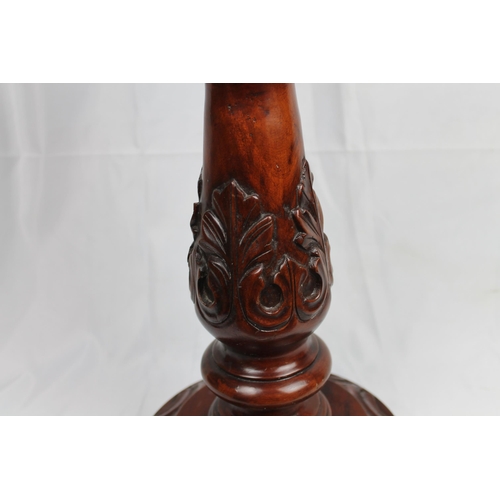 292 - Antique Hand Carved Corinthian Pillar, Mint condition, 52 cm tall