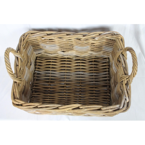 314 - Large Wicker Basket , 47 x 36 x 23 cm