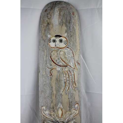 100 - Tribal Large  Wall Wooden Decoration , 100cm tall