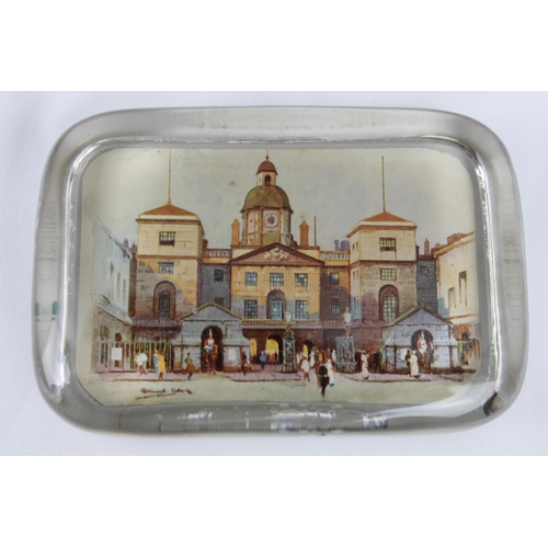 109 - Antique Glass Rectangular Paperweight , 11 X 7.5 cm