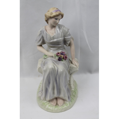 37 - Wedgwood Porcelain, The Classical Collection, Tranquillity , Hand Decorated, Modelled by Jenny Olive... 