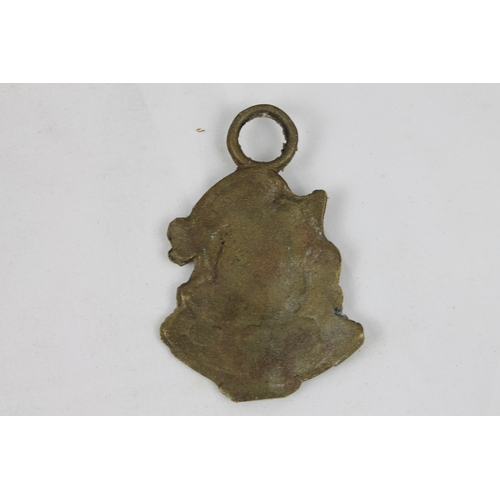 341 - Vintage Mrs Gamp, Horse Brass, 10cm