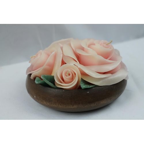 356 - Large Scented Candle, 16 cm in diameter