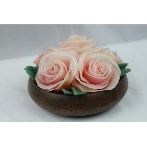 356 - Large Scented Candle, 16 cm in diameter