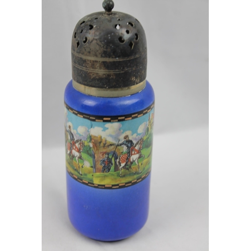 360 - Antique Paussy, GF.B, Made in England Sugar Shaker, 15 cm tall