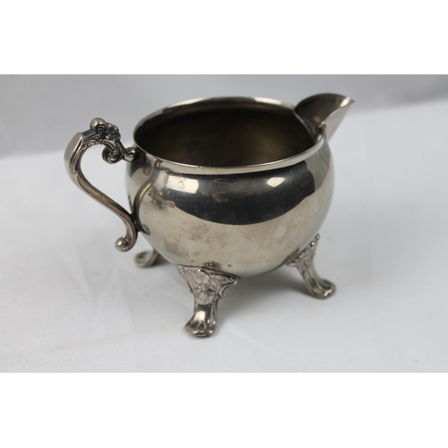 362 - Silver Plated Creamer / Milk Jug , 8cm tall, 8cm in diameter