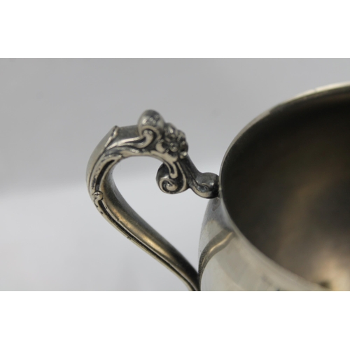 363 - Vintage Silver Plated Sugar Bowl, 8cm in diameter and 8 cm tall