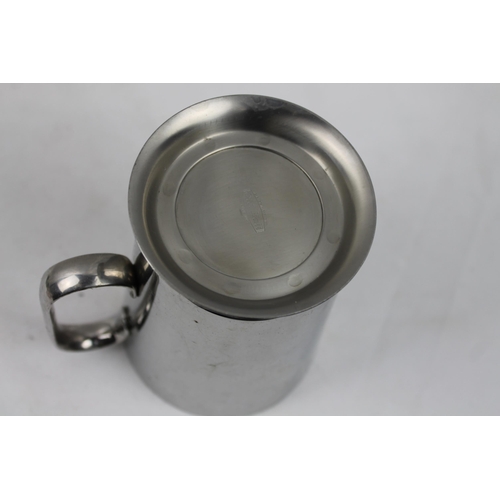 372 - Stainless Steel Mug Cup Tankard , 13 cm tall