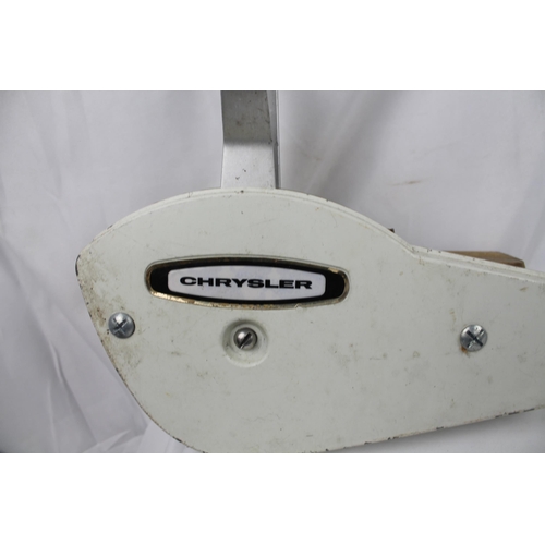 402 - Vintage Chrysler Dual Lever Outboard, fully Working Order,