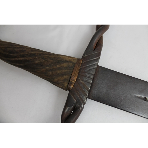 403 - Large Metal Sword ,Hand Made, Heavy, 111cm