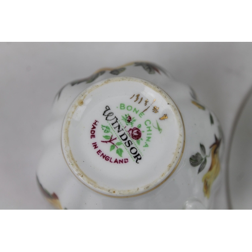 417 - Royal Windsor Fine Bone China , Tea Cup, saucer is 14cm in diameter