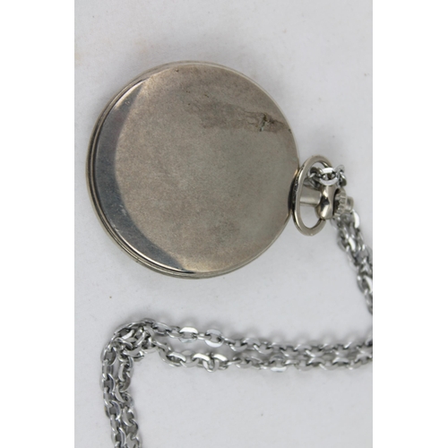 421 - 2007 Advance Quartz Pocket Watch with a Chain, 4.5 cm in diameter