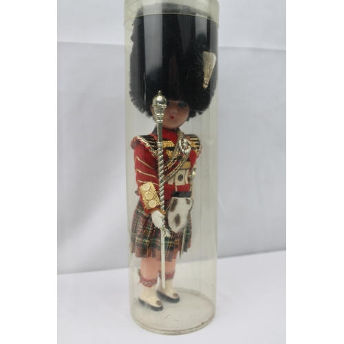 440 - Large Vintage Scottish Guardsman Doll in Original Box, mint condition, 23 cm tall