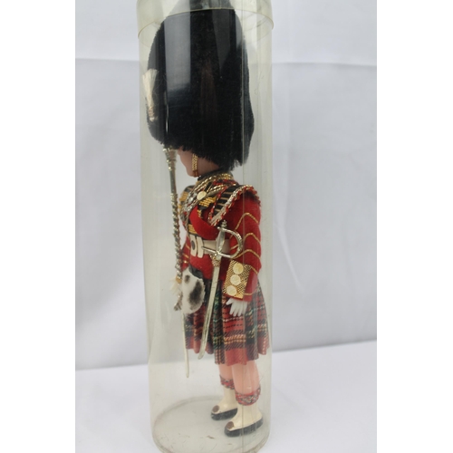 440 - Large Vintage Scottish Guardsman Doll in Original Box, mint condition, 23 cm tall