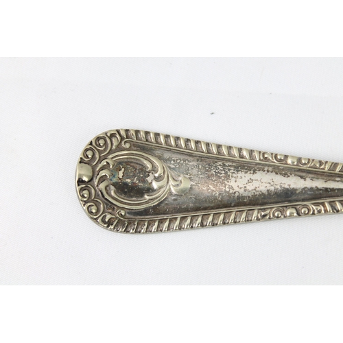 291 - Vintage John Batt & Co. , Sheffield, Silver Plated Fish Servers, 26 cm