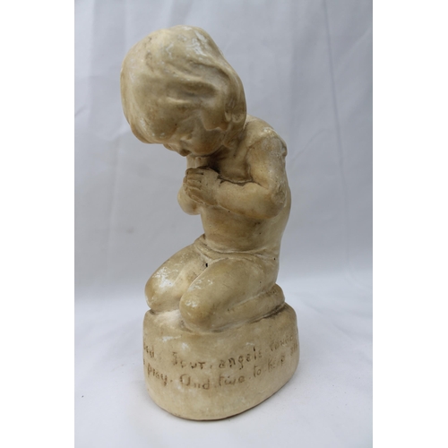 489 - Sophia Rosamund Praeger, Young Girl Praying, 16.3 cm