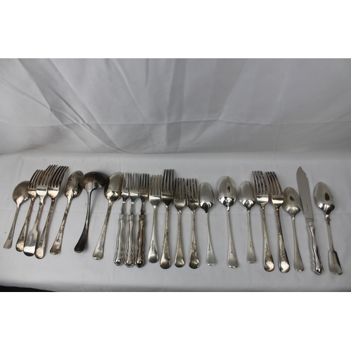 493 - Vintage Silver Plated Cutlery, Job Lot