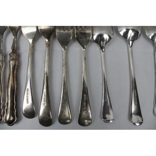 493 - Vintage Silver Plated Cutlery, Job Lot