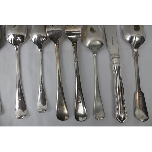 493 - Vintage Silver Plated Cutlery, Job Lot