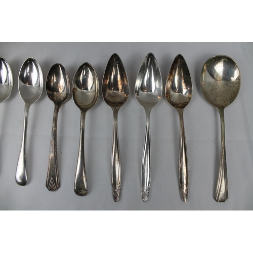 494 - Vintage Silver Plate Tea Spoons, Job Lot