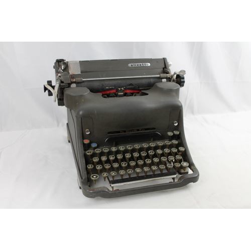 241 - Vintage Olivetti M44 Typewriter , Working