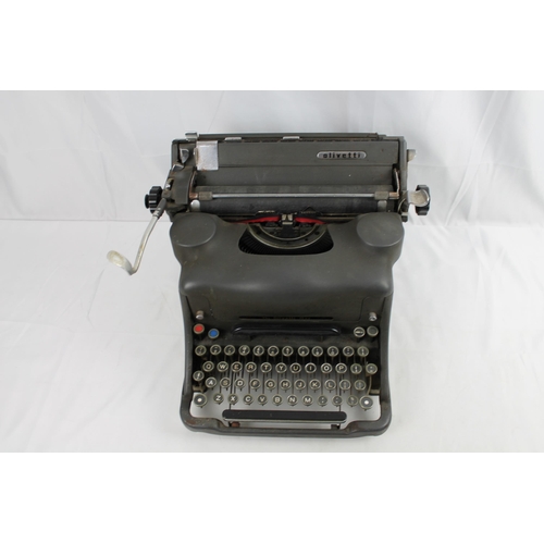 241 - Vintage Olivetti M44 Typewriter , Working