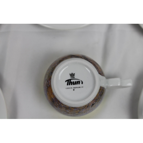 244 - Thun Czech Porcelain Coffee Set, Mint Condition