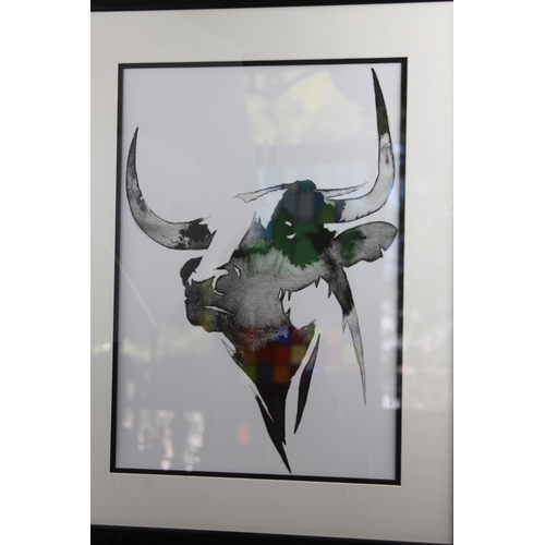 20 - Large Picture of a Cow, 60 x 48 cm