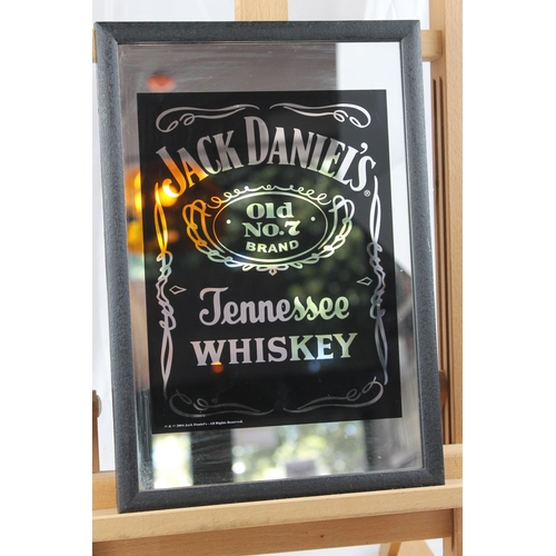 23 - Jack Daniels Pub Mirror, 32 x 22 cm