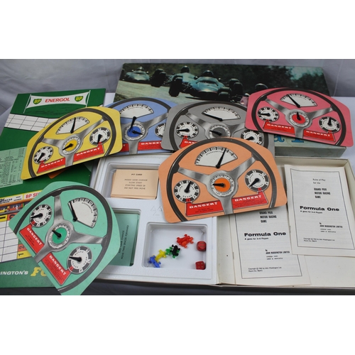 49 - Formula 1, Vintage Board Game , Perfect Condition, Full