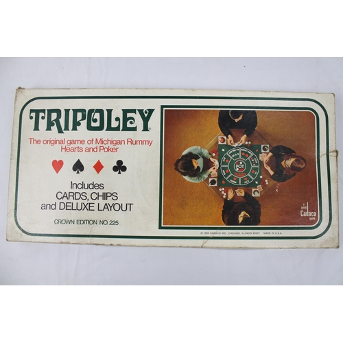 50 - Tripoley, Vintage Board Game , Full Set, Good Condition